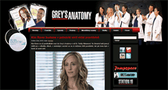 Desktop Screenshot of greys-anatomy.cz